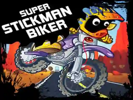 Super Stickman Biker — δωρεάν online παιχνίδι