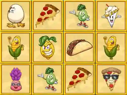 Foody Memory — δωρεάν online παιχνίδι