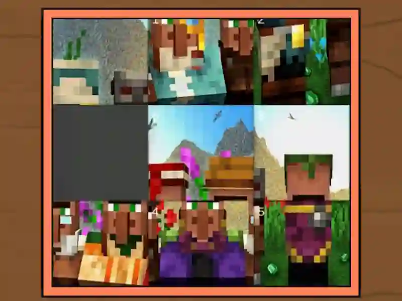 Puzzle Minecraft — δωρεάν online παιχνίδι