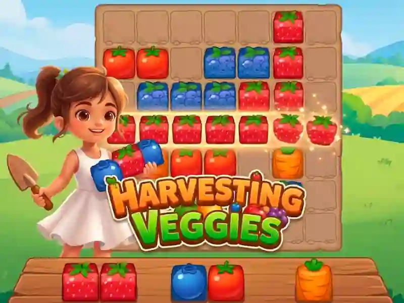 Harvesting Veggies — δωρεάν online παιχνίδι