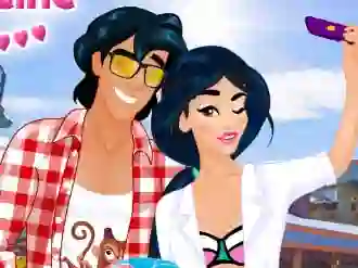 Couple Travel Selfie — δωρεάν online παιχνίδι