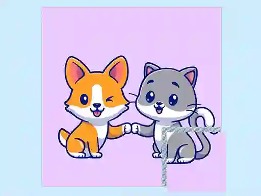 Cats and Dogs Puzzle — δωρεάν online παιχνίδι