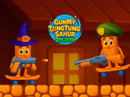 Gun MyTung tung Sahur 2 Player — δωρεάν online παιχνίδι