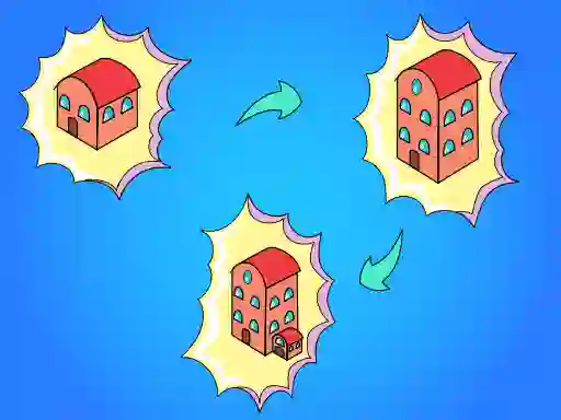 Idle Merge City — δωρεάν online παιχνίδι