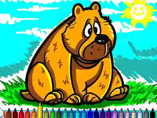 Coloring Book Animals — δωρεάν online παιχνίδι