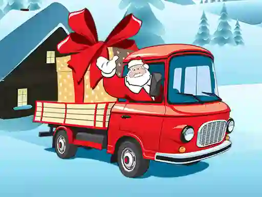Christmas Vehicles Jigsaw — δωρεάν online παιχνίδι