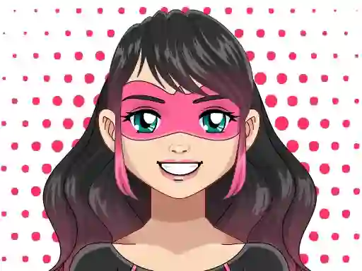 Kawaii Superhero Maker — δωρεάν online παιχνίδι