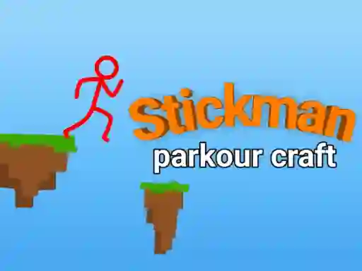 Stickman parkour craft — δωρεάν online παιχνίδι