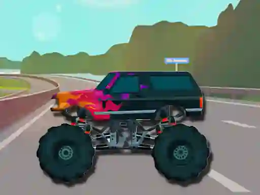 Extreme Monster Trucks Memory — δωρεάν online παιχνίδι