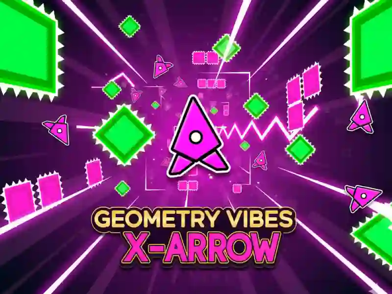 Geometry Vibes X-Arrow — δωρεάν online παιχνίδι