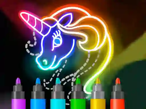 Learn to Draw Glow Cartoon — δωρεάν online παιχνίδι