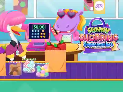 Funny Shopping Supermarket — δωρεάν online παιχνίδι