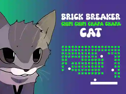 Brick Breaker Chipi Chipi Chapa Chapa Cat — δωρεάν online παιχνίδι