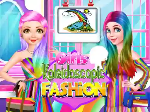 Girls Kaleidoscopic Fashion — δωρεάν online παιχνίδι