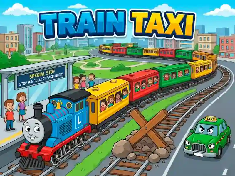 Train Taxi — δωρεάν online παιχνίδι