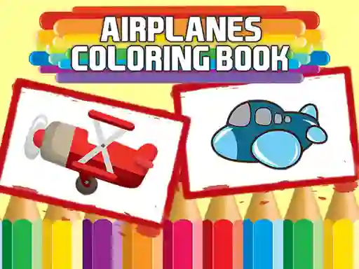 Airplanes Coloring Book — δωρεάν online παιχνίδι