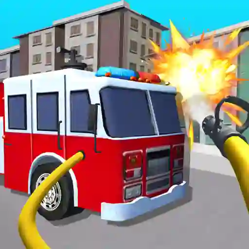 Fire Truck Driving Simulator — δωρεάν online παιχνίδι