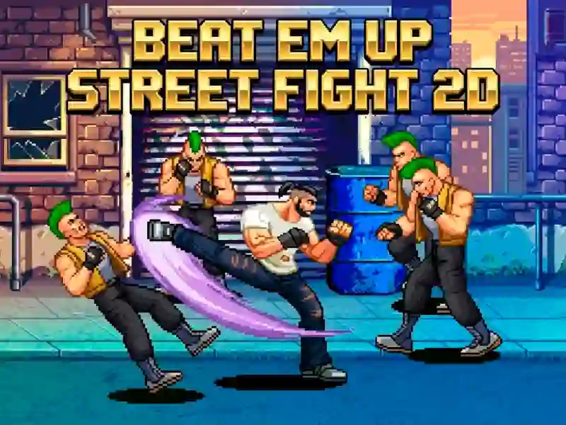 Beat Em Up Street Fight 2d — δωρεάν online παιχνίδι