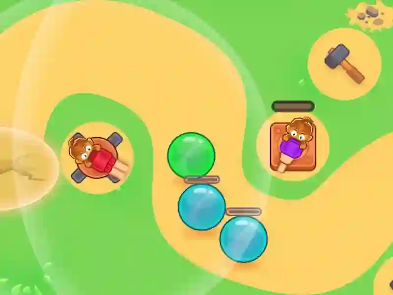 Monkey Bubble Defense — δωρεάν online παιχνίδι