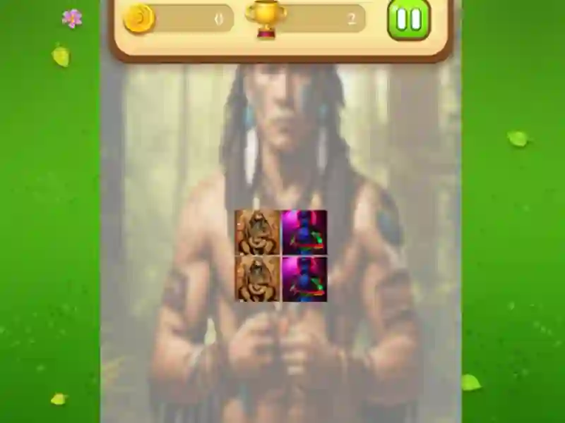 Shaman Memory Match — δωρεάν online παιχνίδι