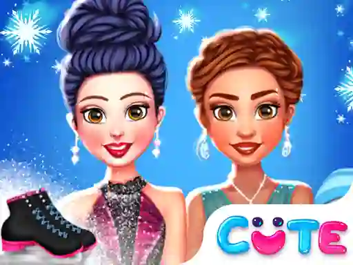 Princess Winter Ice Skating Outfits — δωρεάν online παιχνίδι