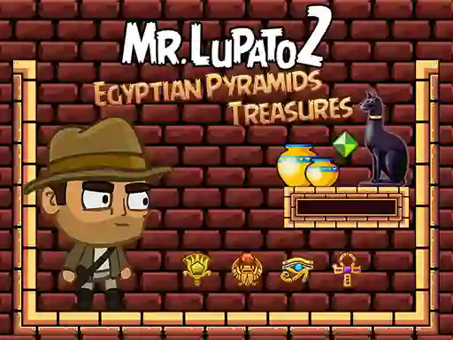 Mr Lupato 2: Egyptian Pyramids Treasures — δωρεάν online παιχνίδι