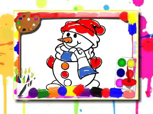 Winter Coloring Book — δωρεάν online παιχνίδι