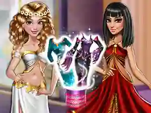Dolly Princess vs. Villain Dress Up — δωρεάν online παιχνίδι