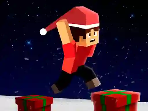 Parkour Block Xmas Special — δωρεάν online παιχνίδι