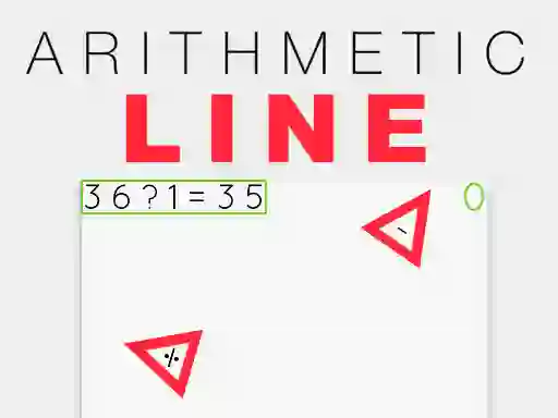 Arithmetic line — δωρεάν online παιχνίδι