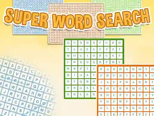 Super Word Search — δωρεάν online παιχνίδι