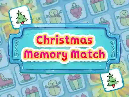 Christmas Memory Match — δωρεάν online παιχνίδι