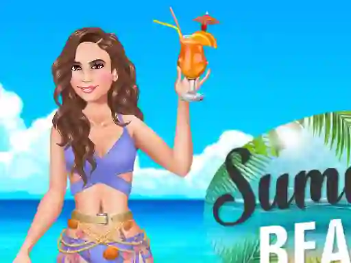 Summer Beach Girl — δωρεάν online παιχνίδι