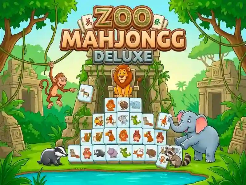 Zoo Mahjongg Deluxe — δωρεάν online παιχνίδι