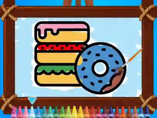 Kids Coloring Bakery — δωρεάν online παιχνίδι
