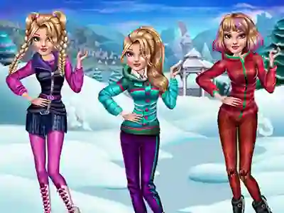 Winter Looks — δωρεάν online παιχνίδι