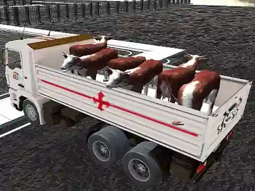 Truck Transport Domestic Animals — δωρεάν online παιχνίδι