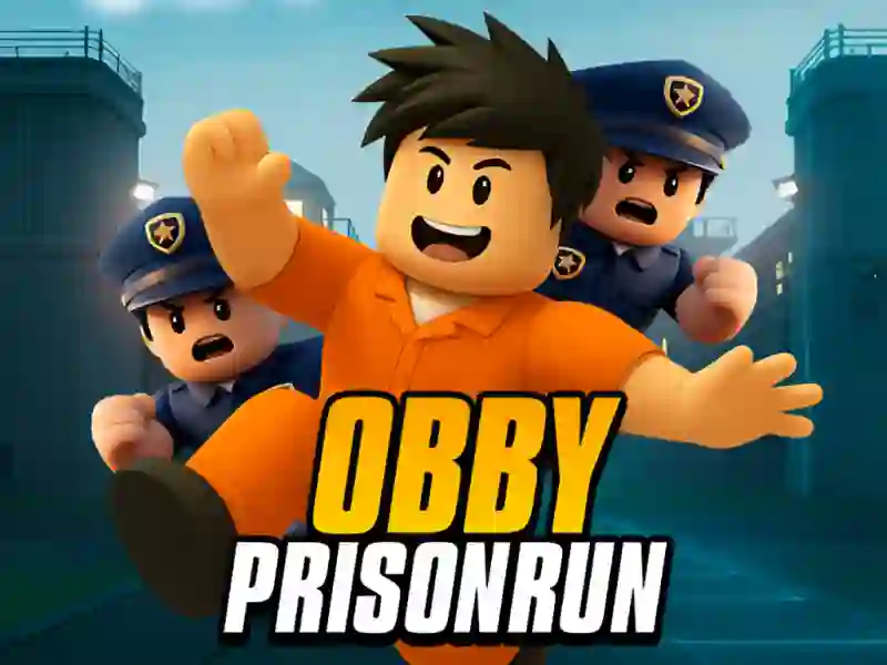 Obby Prison Run — δωρεάν online παιχνίδι