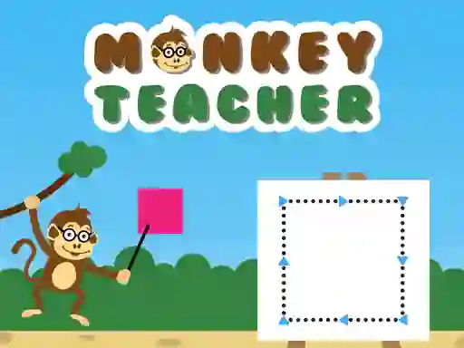 Monkey Teacher — δωρεάν online παιχνίδι