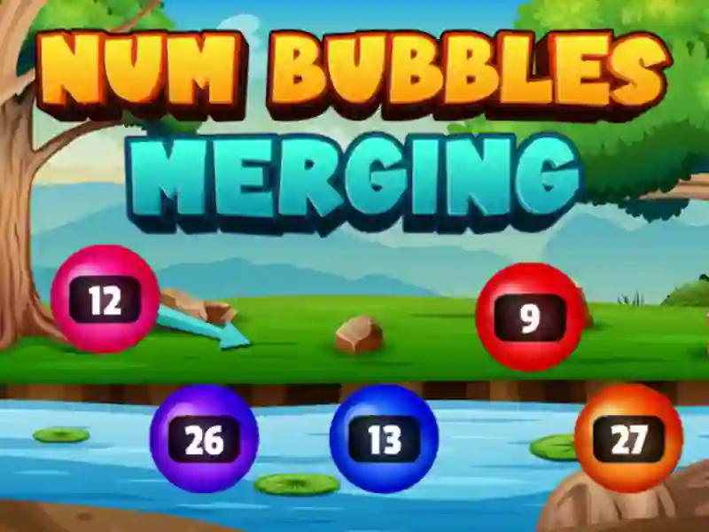 Num Bubbles Merging — δωρεάν online παιχνίδι