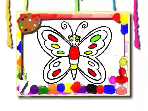 Butterfly Coloring Book — δωρεάν online παιχνίδι
