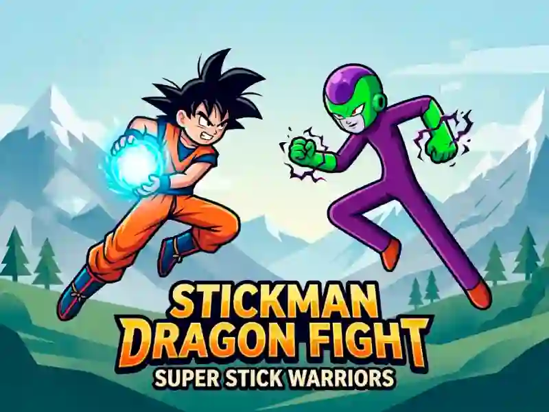 Stickman Dragon Fight - Super Stick Warriors — δωρεάν online παιχνίδι