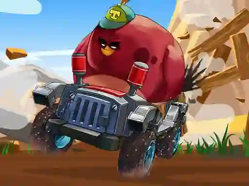 Crazy Birds Kart Hidden Stars — δωρεάν online παιχνίδι