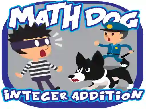 Math Dog Integer Addition — δωρεάν online παιχνίδι