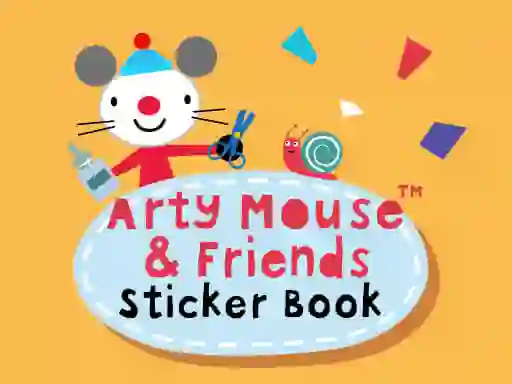 Arty Mouse & Friends Sticker Book — δωρεάν online παιχνίδι