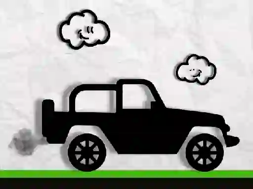 Paper Monster Truck Race — δωρεάν online παιχνίδι