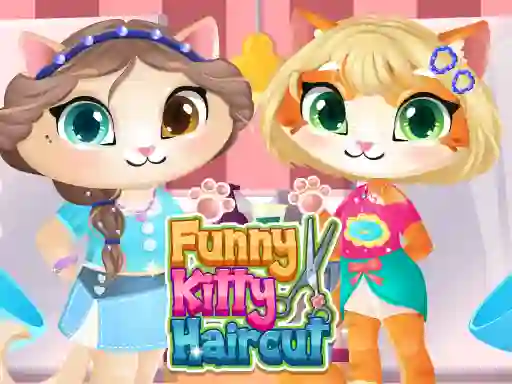 Funny Kitty Haircut — δωρεάν online παιχνίδι