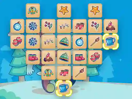 Winter Mahjong — δωρεάν online παιχνίδι