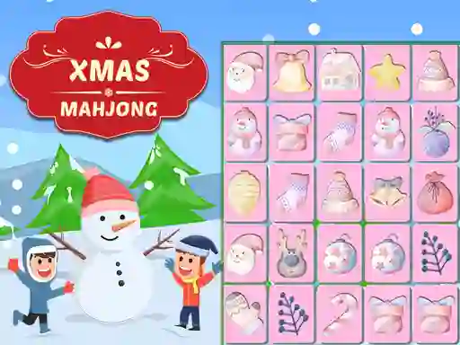 Xmas Mahjong — δωρεάν online παιχνίδι