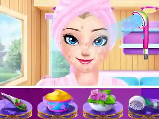 Elsa Holiday Spa Relax — δωρεάν online παιχνίδι